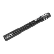 Image of Sealey Aluminium Pen Light Lamp 0.5W LED 50lm 130mm Long Pocket Size LED043