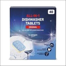 Image of ALL IN ONE Dishwasher Tablets 40 tablets UK Fast Delivery