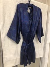 Image of Valerie Stevens Sleep Wear. 5 Pieces, Satin Hanger, Robe, Dress, Top, and Shorts