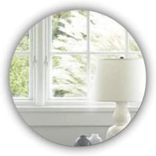 Image of Round Wall Mounted Acrylic Mirror: Frameless, Easy to Stick, Strong, Lightweight