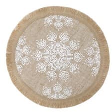 Image of Creative Tops Set of 4 Hessian Table Placemats 43 x cm Wipe Clean Only