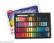 Image of Inscribe Soft Pastels in packs of 24/32/48/64 Artist Sets Assorted Colours