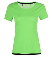 Image of New Adidas ClimaChill Running Top T-Shirt - Green - Ladies Womens Gym Fitness