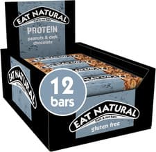 Image of Eat Natural Protein Peanuts & Dark Chocolate Fruit & Nut Bars 12 X 40G