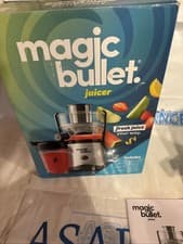 Image of Nutribullet Magic Bullet Juicer MBJ-100 Compact Electric Juicer New -
