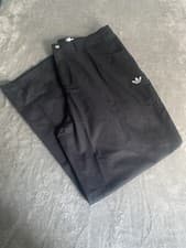 Image of NEW ADIDAS WOMENS SIZE 36/32 BLACK SKATE PANTS ACTIVE HIKING HIGH RISE NWT
