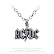Image of AC/DC - BAND LOGO - PEWTER PENDANT - BRAND NEW - MUSIC PP520
