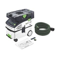Image of Festool Dust Extractor Cordless CTMC MIDI I-Basic CLEANTEC 36V Li-Ion Body Only