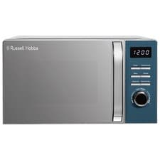 Image of Russell Hobbs Digital Microwave 20L 800W Blue with Defrost Setting RHMD832OB