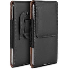 Image of Mobile Phone Belt Bag For Emporia SMART.4 Phone Pouch PU Leather Pouch Belt Loop