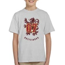 Image of Harry Potter Quidditch Gryffindor 07 Team Badge Kid's T-Shirt