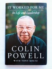 Image of Colin Powell Signed Books--It Worked for Me (authenticated) & A Soldier's Way