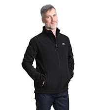 Image of Mens Trespass Vander Lightweight Windproof Camping Hiking Softshell Jacket
