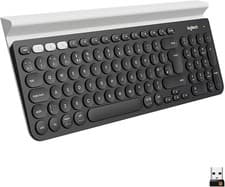 Image of Logitech K780 Multi-Device Wireless Keyboard Bluetooth/2.4GHz QWERTY UK