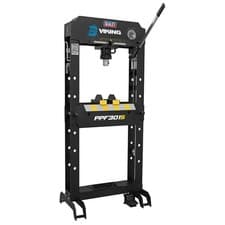 Image of Sealey Viking Air/Hydraulic Press 30 Tonne Floor Type with Sliding Ram and Foot