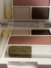 Image of Clinique All About Shadow MORNING JAVA & Blush SMOULDERING PLUM BRAND NEW