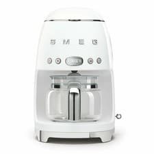 Image of SMEG 50'S RETRO DRIP FILTER COFFEE MACHINE IN WHITE DCF02WHUK