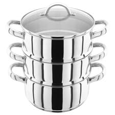 Image of JUDGE 20CM STAINLESS STEEL 3 TIER STEAMER JX03