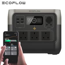 Image of ECOFLOW River 2 Pro 768Wh Portable Power Station 3×230V AC Ports Solar Generator