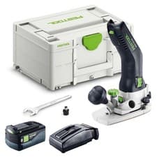 Image of Festool MFKC 700 EB-Basic 18V Brushless Edge Router 1 x 5.0Ah Battery & Charger