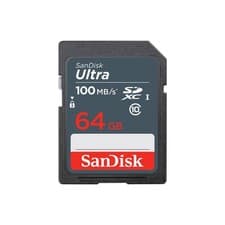 Image of SanDisk 64GB Ultra SDXC Class 10 UHS-I Memory Card
