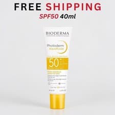 Image of Bioderma Photoderm Aquafluide SPF 50+ Daily Face Sunscreen for Sensitive Skin 40