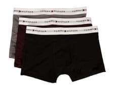 Image of TH TOMMY HILFIGER men's boxer pack 3 pieces visible elastic stretch cotton under