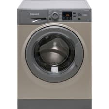 Image of Hotpoint NSWM 1046 GG UK 10Kg Washing Machine Graphite 1400 RPM A Rated