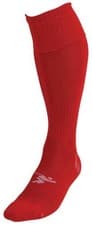 Image of Precision Plain Pro Football Socks Adult 7-11 Red 7-11 Red