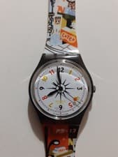 Image of Swatch .UPPER EAST 1995.New Never Worn With Case & Paper New Battery.