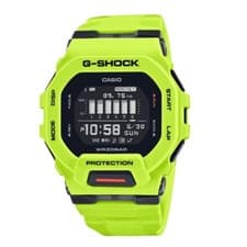 Image of Casio Watch GBD-200-9ER G-Squad Lime Green Bluetooth Multifunction RRP £139.00