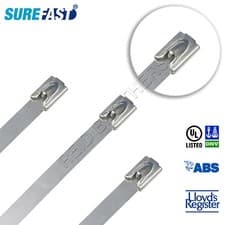 Image of SureFast Stainless Steel Ball Lock Cable Ties (7.9mm, 304)