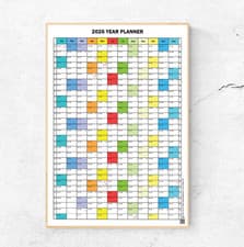 Image of HTM L 2026 YEAR PLANNER (folded)