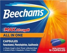 Image of BEECHAMS MAX STRENGTH ALL IN ONE 16 CAPS