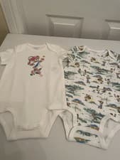 Image of Ralph Lauren 2 Baby Polo Bear Bodysuits. Cotton, 12 Months. New, Never Used.