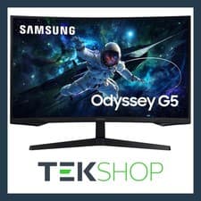 Image of Samsung Odyssey G55C 27" Quad HD Curved 165Hz Gaming Monitor AMD FreeSync #OB