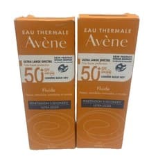 Image of 2x Avene Very High Protection Fluid for Sensitive Skin SPF50+ 50 ml; Exp 10/24