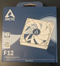 Image of Arctic F12 Standard Case Fan - 120mm - 3 pin - white/black