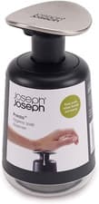Image of Joseph Joseph Presto Hygienic Bathroom Soap Pump Dispenser, Refillable – Grey/ S