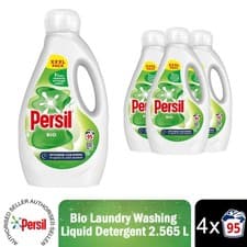 Image of Persil XXXL Washing Liquid Detergent Bio or Non-Bio 95 Washes 2.565 L, 2 & 4 Pk