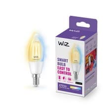 Image of WiZ Smart Bulb White LED Bulb 40W Warm to Cool White Light Connect...