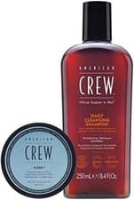 Image of American Crew Classic Fiber 3 Oz & Daily Cleansing Shampoo 8.4 Oz Duo