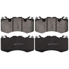 Image of Brake Pad set ADJ134209 by Blue Print Front Axle - Single set