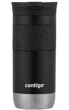 Image of Contigo Byron Snapseal Stainless Steel Travel Mug Thermal Flask Black 470ml