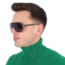 Image of Carrera Grey Shaded Pilot Unisex Sunglasses ENDURANCE 65/N 0CSA/9O 63