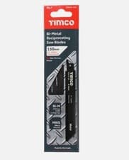 Image of Timco - Reciprocating Saw Blades - Metal Cutting - Bi-Metal - 5 Pieces