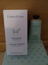 Image of Crabtree And Evelyn. Goatmilk Hand Therapy Lotion. 100g. Brand New In Box.