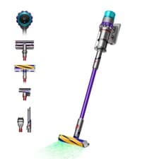 Image of Dyson Gen5detect™ Absolute Cordless Vacuum (Iron/Purple) - Renewed