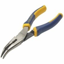 Image of Bent Snipe Nose Pliers 200mm (8in) - IRWIN Vise-Grip 10505506