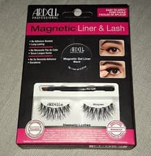 Image of Ardell Magnetic Liner & Lash Kit Wispies Magnetic Gel Liner Black n Lashes New